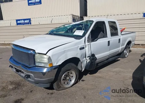 2003 Ford F-250 из США, поврежденный, VIN 1FTNW20F93EA69054